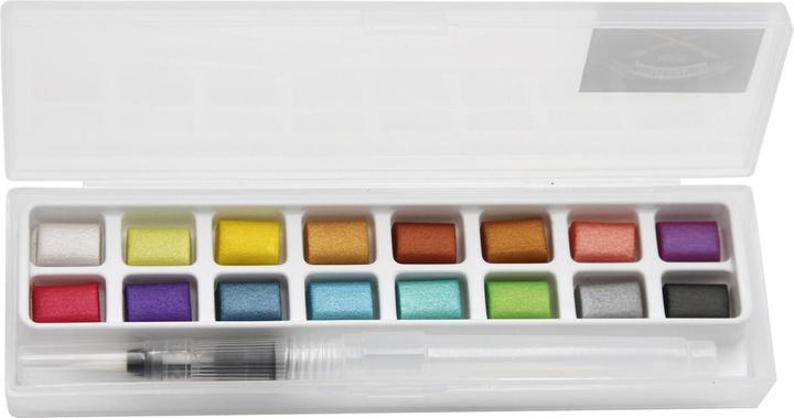 Actual product image Paintersisters Watercolour box (Multicolor, Metallic)