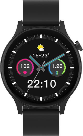 Actual product image Maxlife smartwatch MXSW-120 black matte