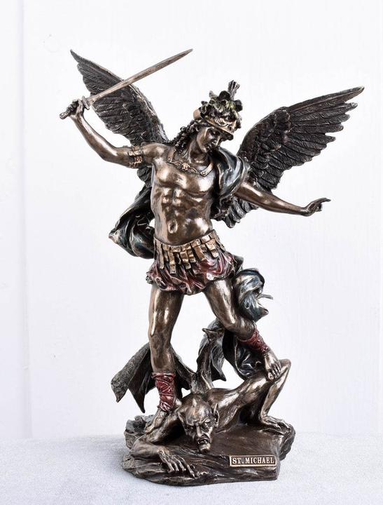Immagine prodotto Palo Skulptur Erzengel Michael kämpft gegen Satan