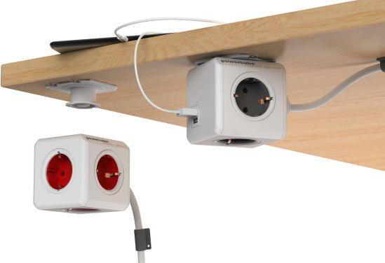 Actual product image Allocacoc PowerCube Extended incl. 1.5 m cable Type F (5 x, CEE 7/4, 1.50 m)