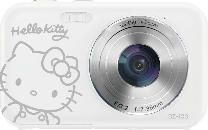 Yashica DZ-100 Hello Kitty weiss (35 mm, 5 Mpx)