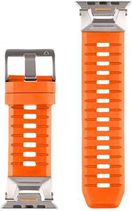 Produktbild Tactical Tough Band for Apple Watch Ultra Safety Orange (Metall, Fluorelastomer)