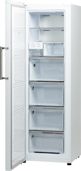 Actual product image Scandomestic SFS 352 W - Freezer - Upright - Width: 59,5 cm - Depth: 71,5 cm - Height: 185,5 (Stand-alone, 274 l)
