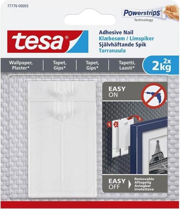 Produktbild tesa Klaebesøm t/tapet og gips 2kg 2stk/pak - (2 stk.)
