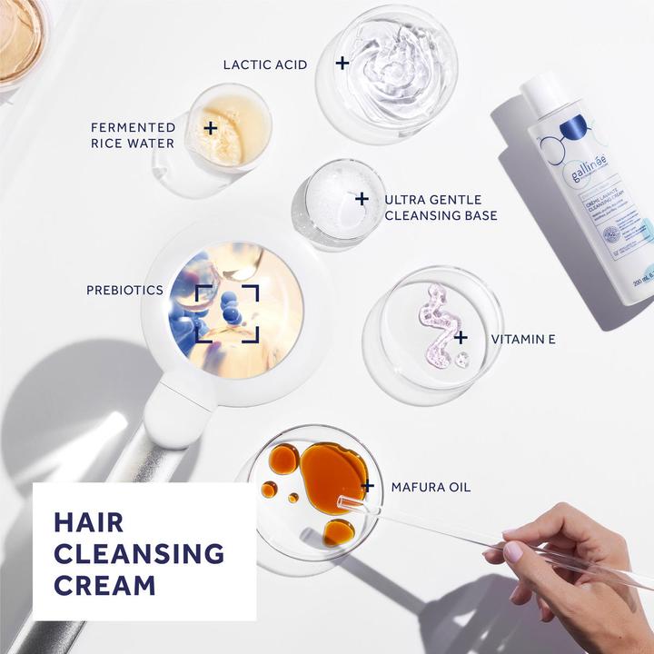 Actual product image Gallinée Prebiotic Gentle Cleansing Cream (Soothing Clean sing Cream) 200 ml (200 ml, Liquid shampoo)