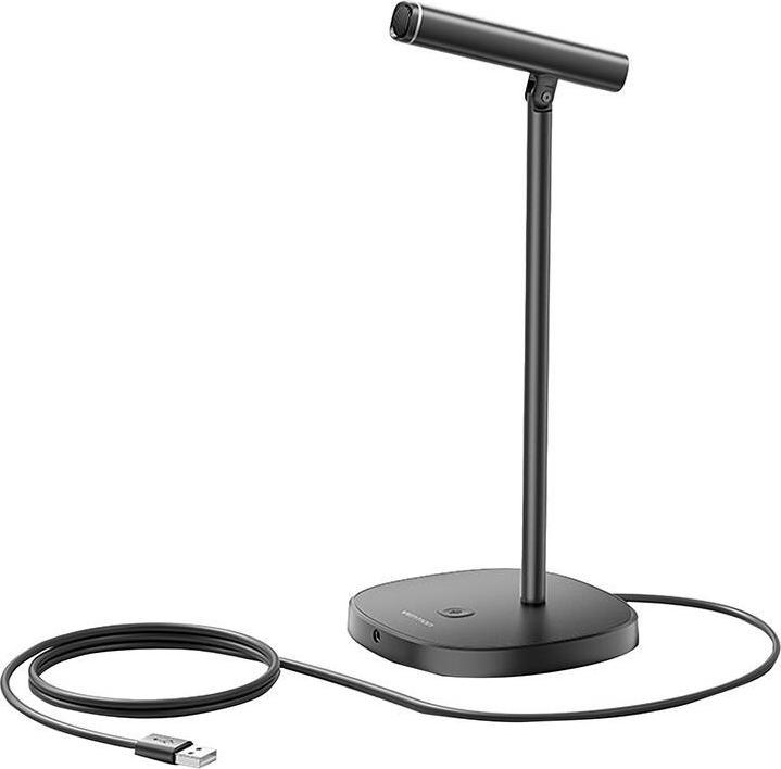 Actual product image Vention NCCB0 USB desktop microphone (black)