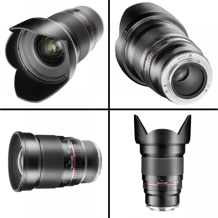 Actual product image Samyang 16mm F2.0 Fuji X (Fujifilm X, APS-C / DX)