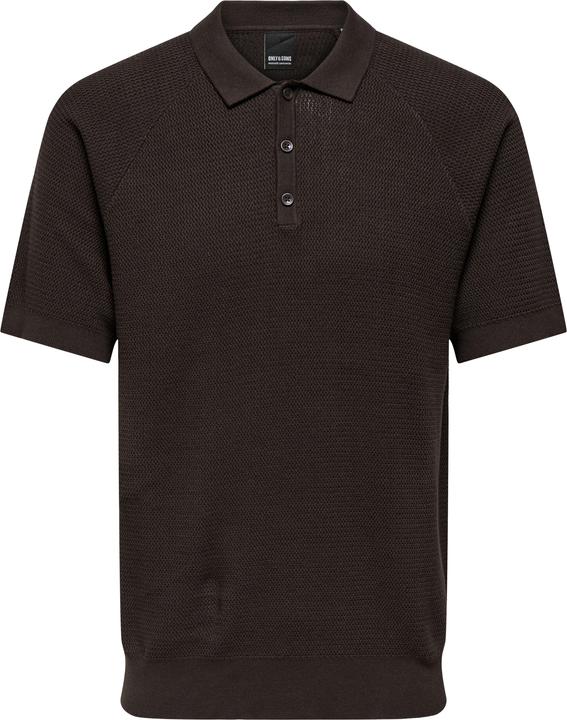 Only & Sons ONSJAMES Gestricktes Poloshirt Polo