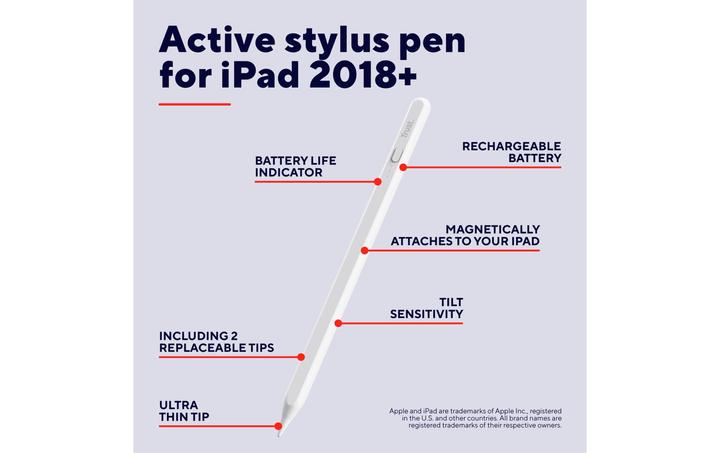 Image du produit Trust ACTIVE STYLUS PEN 2-IN-1
