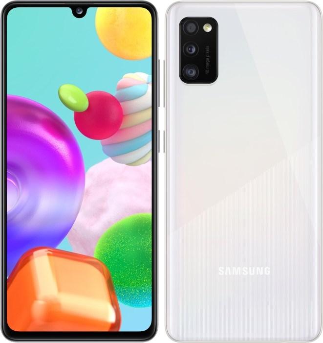 Image du produit Samsung Galaxy A41 version UE (64 Go, Blanc, 6.10", Double SIM, 48 Mpx, 4G)
