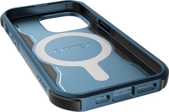 Actual product image X-Doria Fort Case iPhone 14 Pro with MagSafe armored blue cover (Apple iPhone 14 Pro)