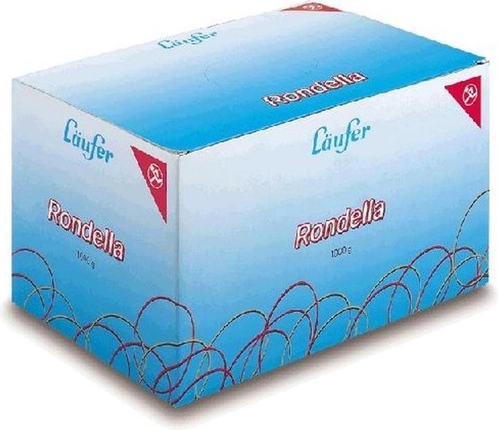 Läufer L "ufer rubber rings RONDELLA in cardboard box, red, 25 mm, 1,000 g (1 pcs.)