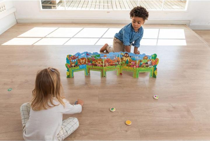 Actual product image Goula Jungle race, d/f/i from 3 years, 2-4 players, 2 games in 1 (German, French, Italian)