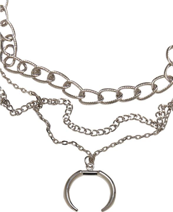 Immagine prodotto Urban Classics Collana a strati con anello aperto (Zinco, Ferro)