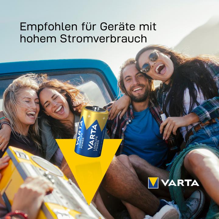 Actual product image Varta LONGLIFE Power (2 pcs., D, 16500 mAh)