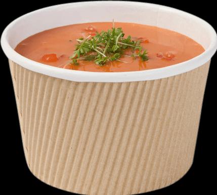 Produktbild Handelgrün Riffelbecher (25 x)