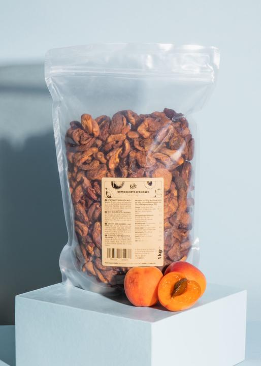Produktbild KoRo Getrocknete, ungeschwefelte Aprikosenhälften (1000 g)