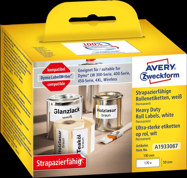 Produktbild Avery Rollen-Etiketten