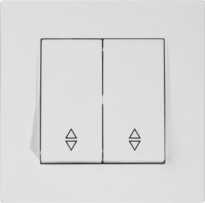 Immagine prodotto Mutlusan Rita 2-fold switch switch da incasso bianco