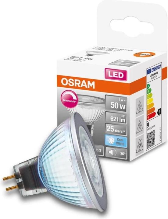 Actual product image Osram Superstar Mr16 (GU5.3, 50 W, 561 lm, 1 x, G)