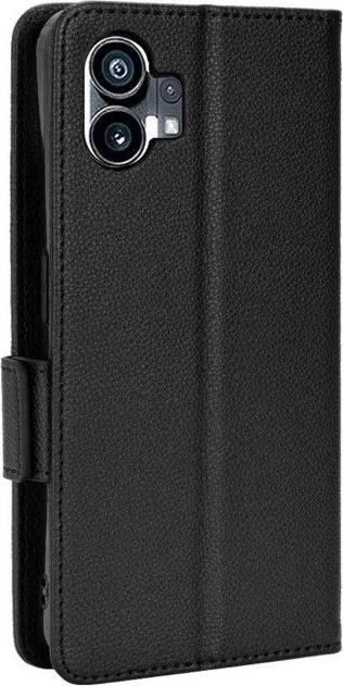 Actual product image MU Classic Litchi Leather Bookcover Series (Nothing Phone (1))