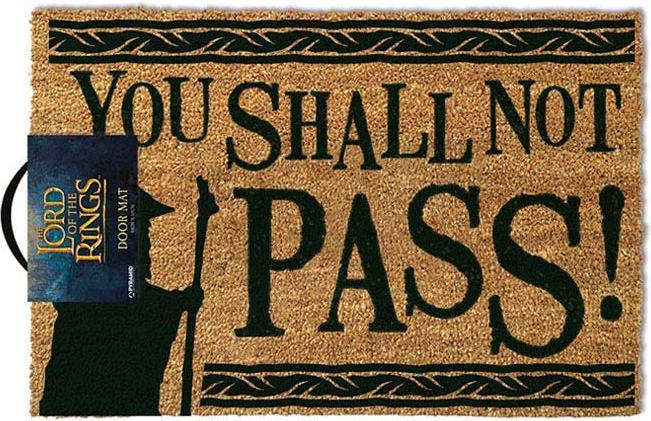 Actual product image Pyramid You Shall Not Pass (60 x 40 cm)