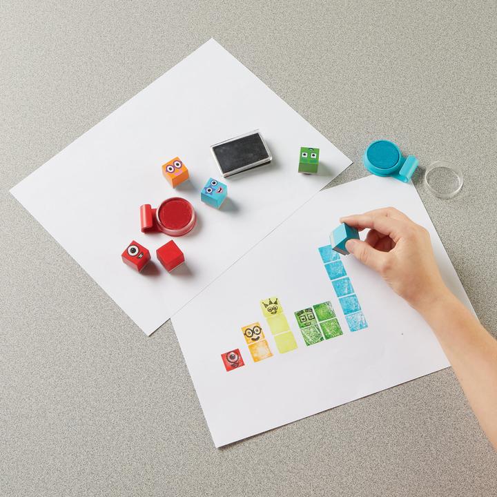 Immagine prodotto Learning Resources – Numberblocks – Activity Set with Stamps (HM94563-SCA)