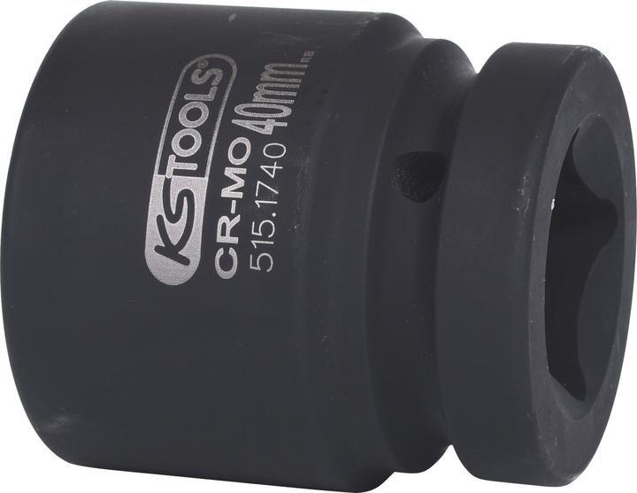 Actual product image KS Tools 1" power socket short (40 mm)