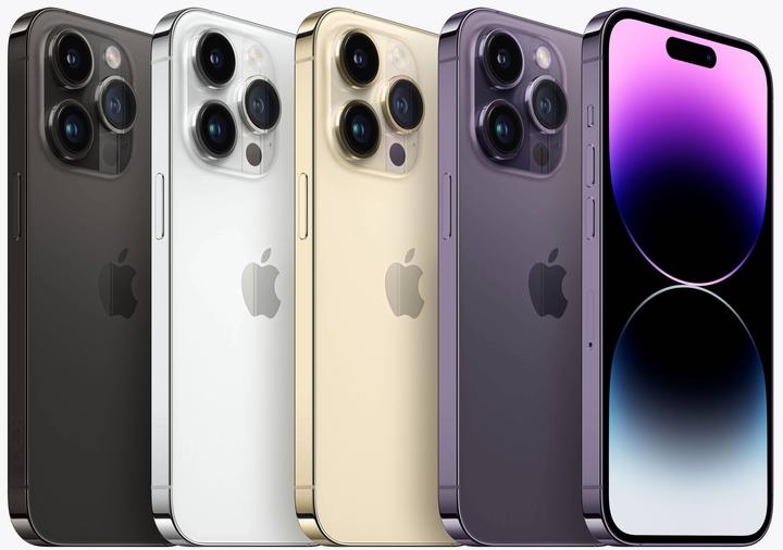 Immagine prodotto Apple iPhone 14 Pro (256 GB, Porpora Profondo, 6.10", SIM + eSIM, 48 Mpx, 5G)