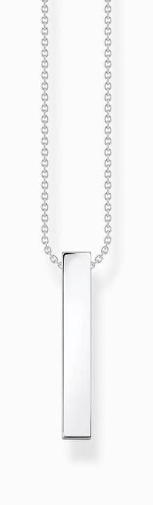 Immagine prodotto Thomas Sabo Catena pietre nere argento (Argento 925, 40 - 45 cm)