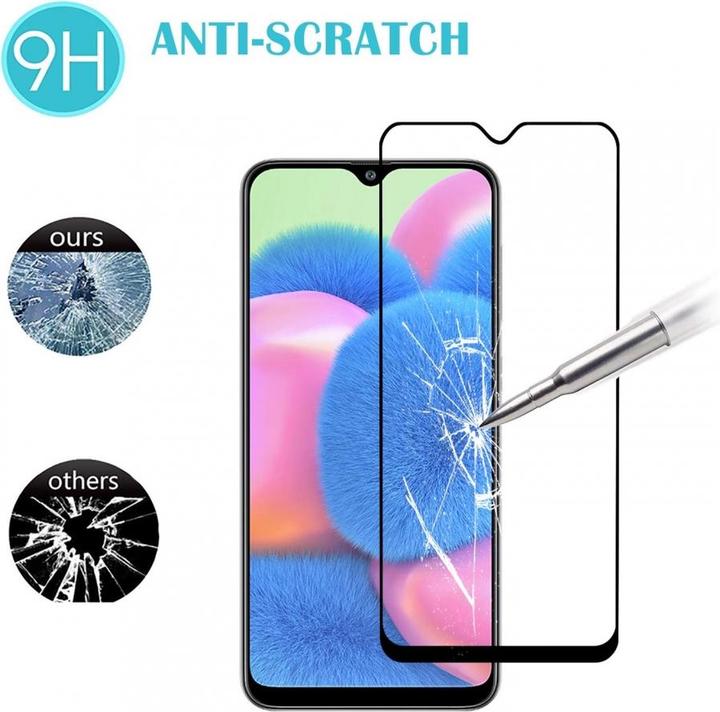 Produktbild Screenguard Samsung Galaxy A30s Full Screen Panzerglas Schutzfolie 2.5D 9H (1 Stück, Samsung Galaxy A30s)