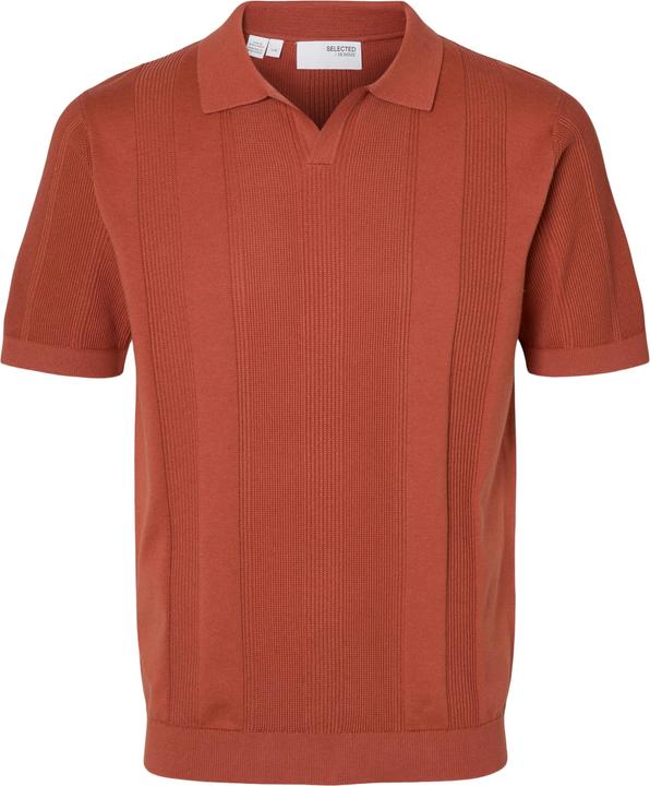 Selected Homme Kurzarm Polohemd aus Strick (S)