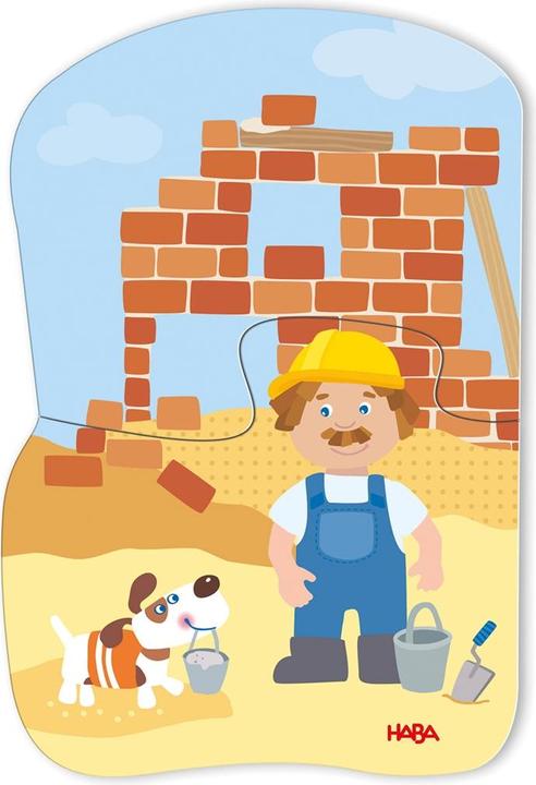 Produktbild Magni HABA 6 erste Puzzles Baustelle (6 Teile)