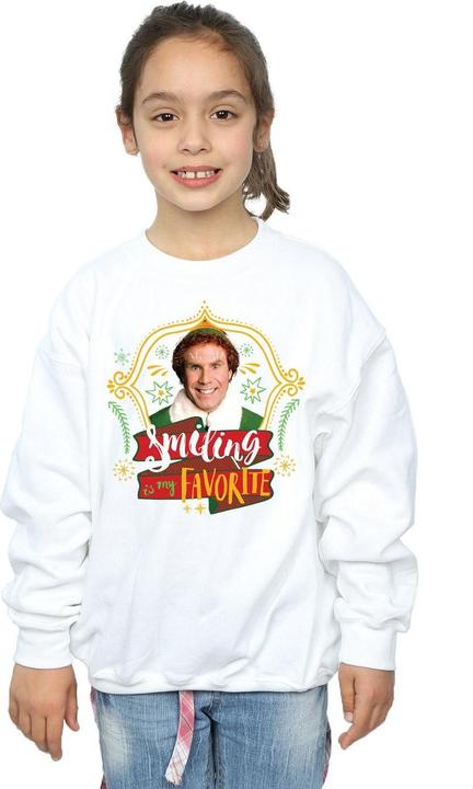Immagine prodotto Elf Buddy Smiling Felpa Ragazze (140, 146)
