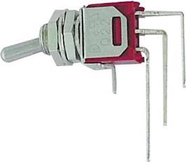 Produktbild Velleman 90° Vertical Subminiature Toggle Switch Spdt On-On