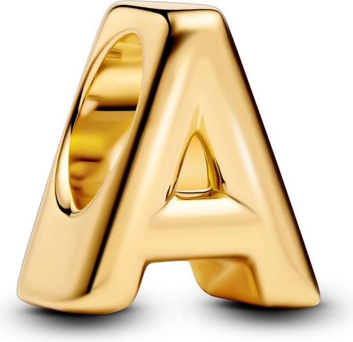 Produktbild Pandora Vergoldeter Buchstabe A-Anhänger (Vergoldet)