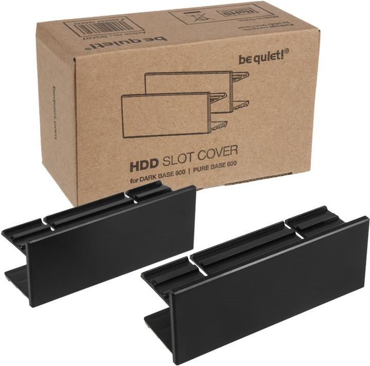 Actual product image be quiet! HDD slot Cover PB600/DB700