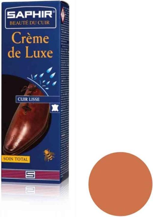 Produktbild Saphir Beaute du Cuir Luxuscreme mit Applikator hellbraun (1 x, 75 ml)