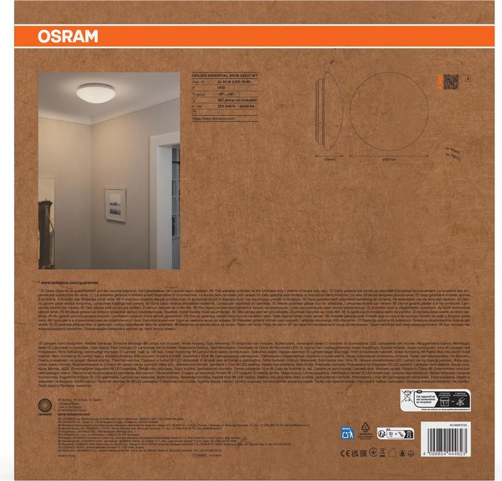 Produktbild Osram ESSENTIALS CEILING RETROFIT LUMINAIRE 350mm 2xE27 (E27)