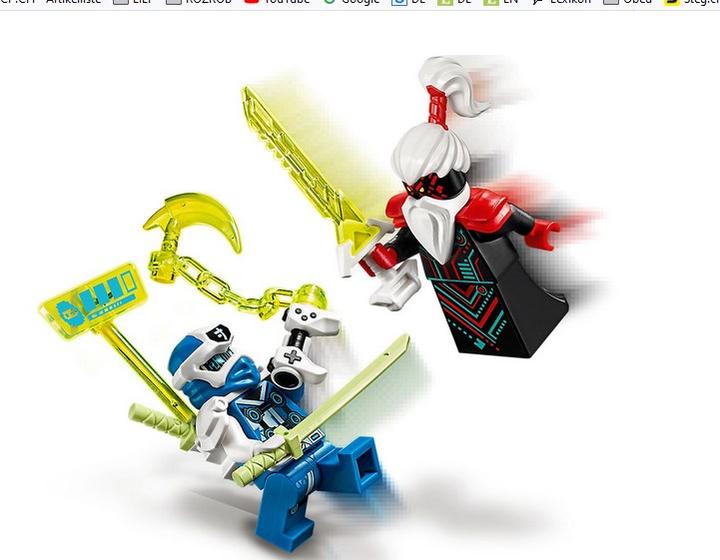 Image du produit LEGO Le cyber-dragon de Jay (71711, LEGO Ninjago)