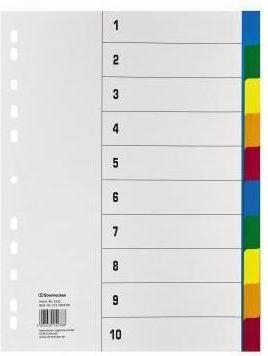 Productafbeelding Soennecken Mapindex Gebruik voor papierformaat: DIN A4 Vorm van tabblad: blanco