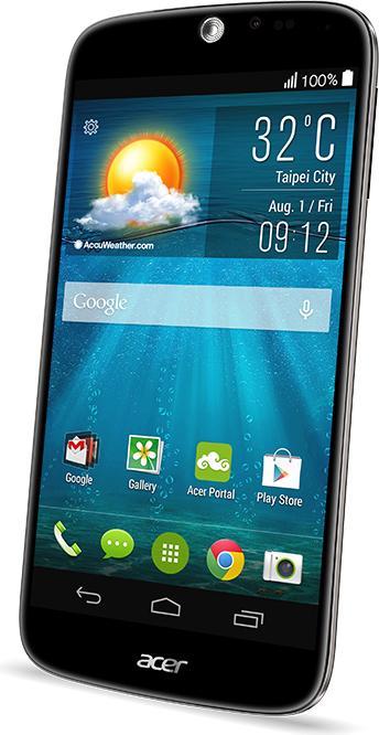 Acer Liquid Jade plus (16 GB, Black, 5", Dual SIM, 13 Mpx, 3G)