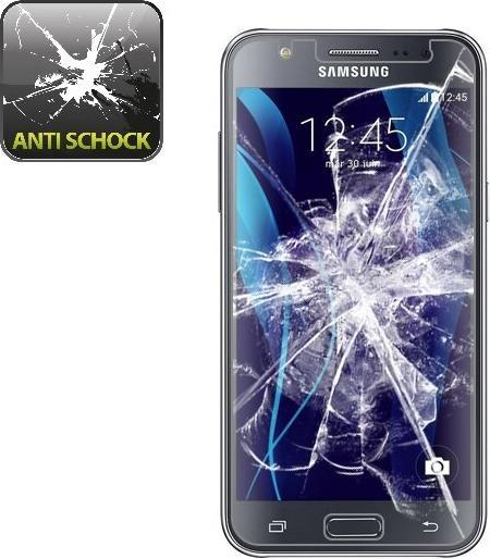 Produktbild Protectorking 2x Panzerfolie Anti-Shock HD Klar (2 Stück, Samsung Galaxy J5 (2016))