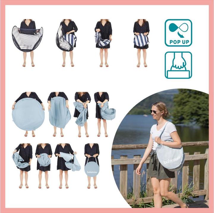 Actual product image Babymoov 3in1 Aquani beach shell