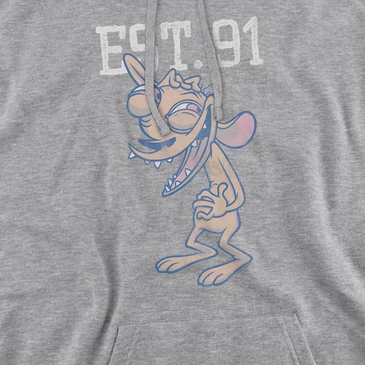 Immagine prodotto Ren & Stimpy Est Felpa con Cappuccio Uomo (XL)
