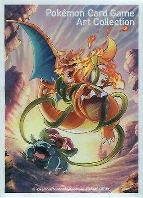 Actual product image Pokémon Art Collection Charizard Venusaur Art Sleeves