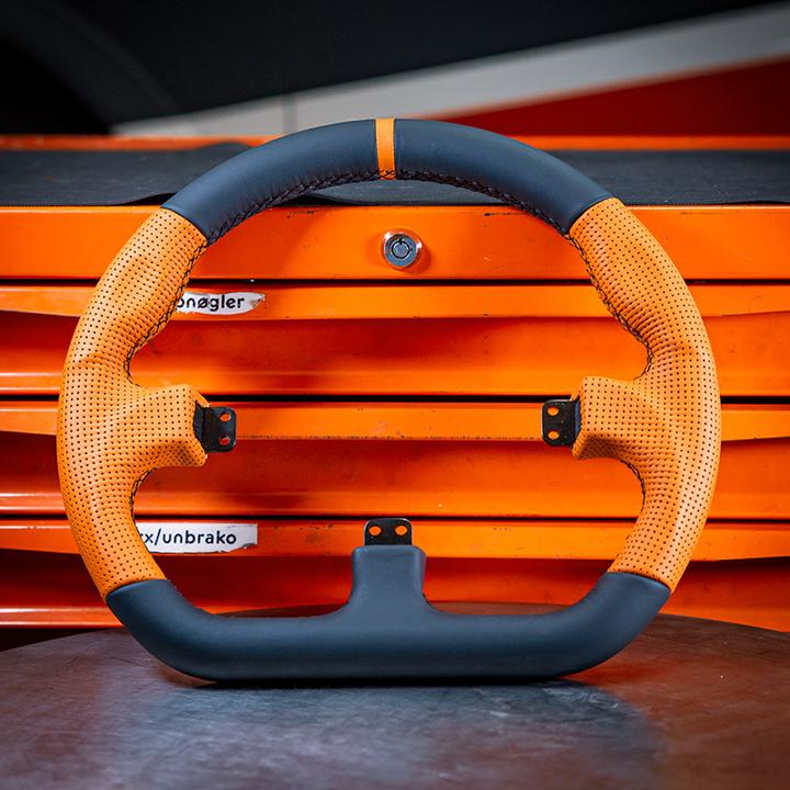 Produktbild Asetek SimSports GT Rim - Closed D, Leder - orange