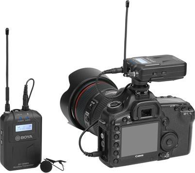 Actual product image Boya BY-WM6S Wireless Microphone System