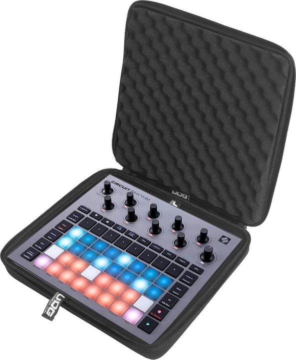 UDG U8488bl Novation Circ Tracks/Rhythm Hardcase Black