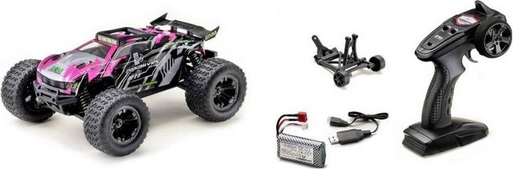 Image du produit Absima Truggy 1:16 MINI AT rose-gris 4WD RTR (RTR Prêt à fonctionner)